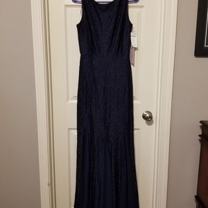 Navy Blue Gown
